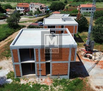 Poreč , okolica , kuća u roh-bau fazi sa otvorenim pogledom na more! - cover