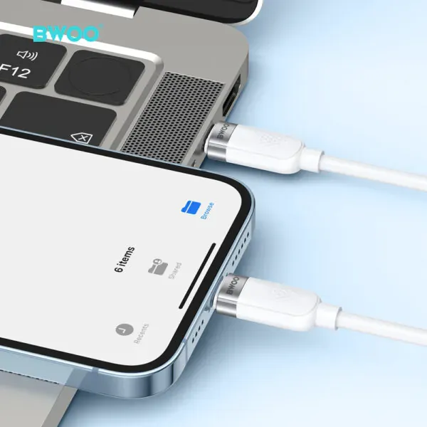 USB-C na Lightning kabel za brzo punjenje 27W 1M Max BWOO - cover