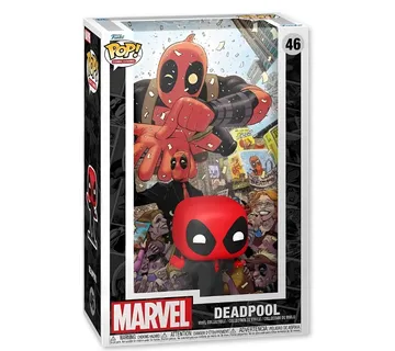 Funko Pop! Comic Cover: Marvel – Deadpool in Black Suit #46 - cover