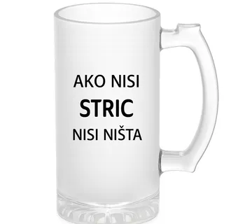 Krigla ako nisi stric - cover