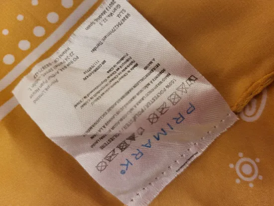 Žuta marama "Primark" - cover