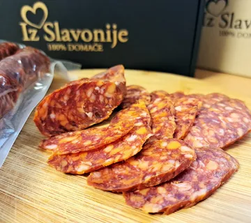 Domaća ljuta suha kobasica - cover