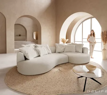 Sofa Edina 328x166cm, Materijal: Boucle - cover