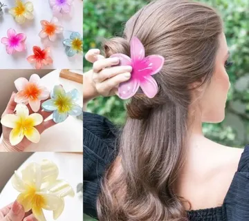 (6kom) Cvjetne Kopče za Kosu - cover