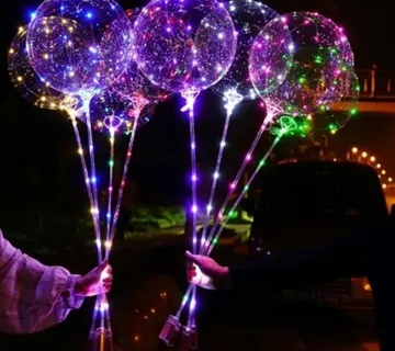 Magični LED balon sa 2metra svjetleće trake - cover