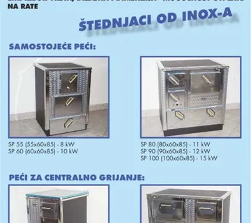 Štednjak na kruta goriva - klasični i za centralno grijanje - cover