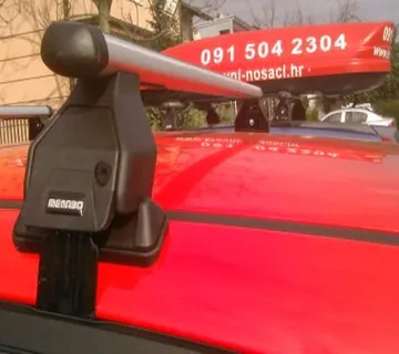 KROVNI NOSAČI za OSOBNE AUTE SA ALUMINIJSKOM ŠTANGOM - cover