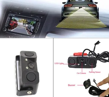 Parking kamera sa parking senzorima 3u1 - cover