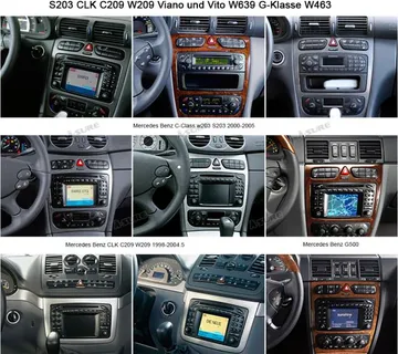 ORIGINAL ANDROID Mercedes CLK W209 W203 S203 C209 GPS WIFI NAVIGACIJA - cover