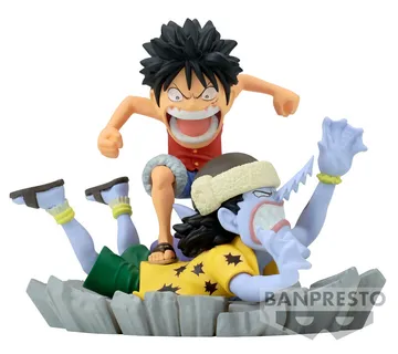 One Piece Luffy vs Arlong figura 7cm - cover