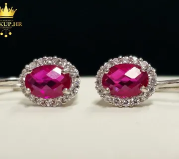 ZLATNE NAUŠNICE 2,68G 14K / R1, RATE ! - cover