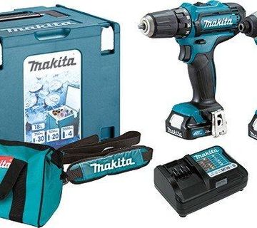 MAKITA AKU SET CLX201AX6 * DF331D +TD110D 10,8V / 2X2Ah / AKCIJA - cover