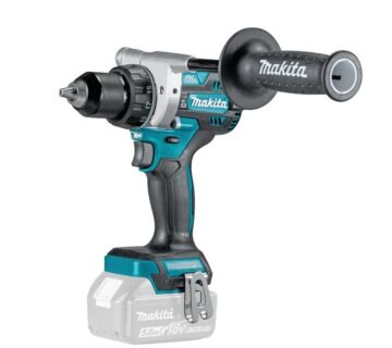 Makita aku set DLX4156 TX1 2x 5,0Ah aku buš., brusilica, kruž, zavrtač - cover