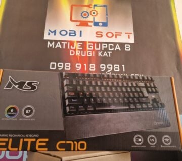 Mala mehanička RGB tipkovnica MS elite C710 NOVO  Račun | R1 - cover