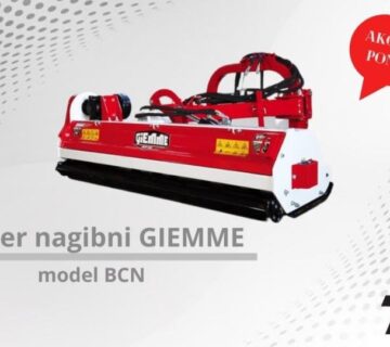 Malčer Giemme,nagibni,model BCN 140,160,180 *AKCIJA* - cover