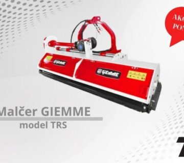Malčer Giemme TRS 160,180,200,220 *AKCIJA* - cover