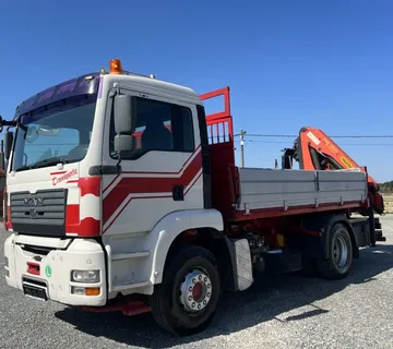 MAN TGA 18.413 kiper kran, 2001 god. - cover