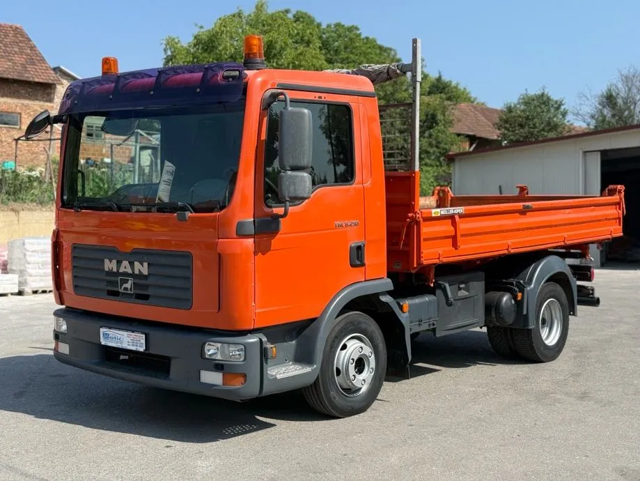 MAN TGL 8.210 trostrani Meiller kiper, 2008 god.MAN TGL 8.210 trostrani Meiller kiper, 2008 god. - cover