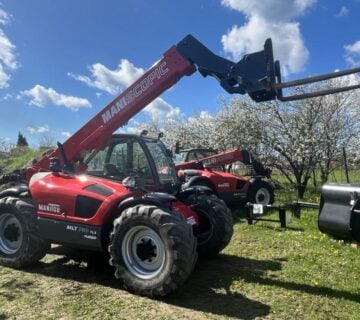 Manitou Mlt 730 120 LS turbo teleskopski utovarivač 2007g. - cover