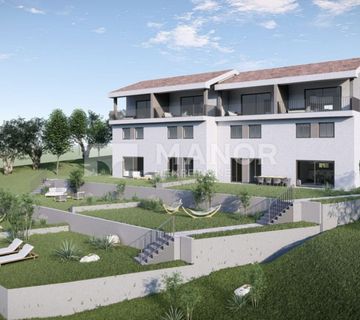 OTOK KRK, SOLINE - Novogradnja, apartman s okućnicom, 150 m od mora - cover