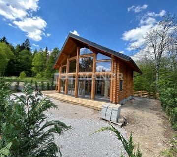 FUŽINE - Samostojeća kuća od oblica, 124 m2 - cover