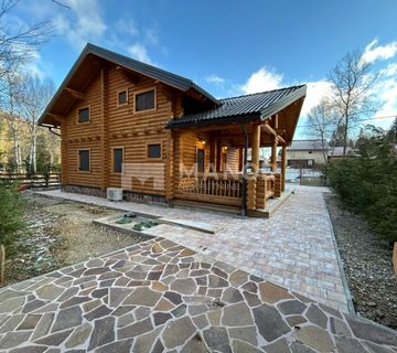 FUŽINE - Novogradnja! Drvena kuća od trupaca 124 m2 - cover