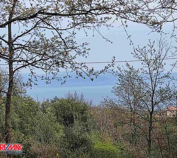 ISTRA, DRENJE, GRAĐEVINSKO ZEMLJIŠTE SA PREDIVNIM POGLEDOM NA MORE - cover