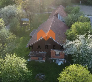 KUĆA 100 m2 + GOSPODARSKI OBJEKT NA PARCELI 2910 m2 - LUKA - Vadina, Luka