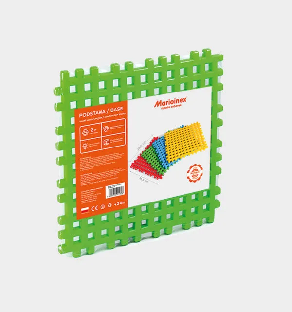 Marioinex set Waffle kockica baza za gradnju - cover