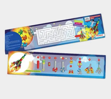 Marioinex set Waffle kockica raketa 270kom. - cover