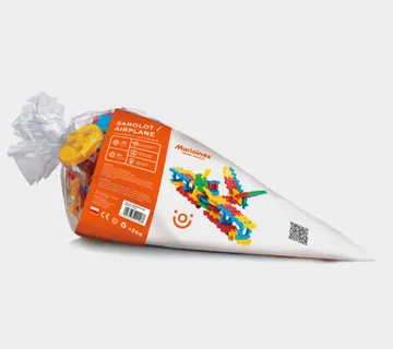 Marioinex set Waffle kockica avion 70kom. - cover