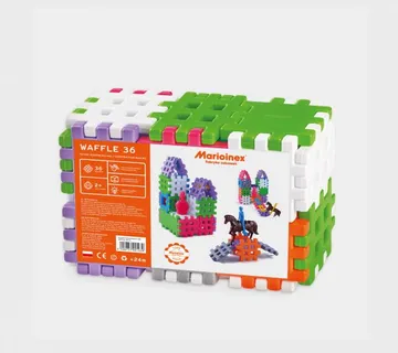 Marioinex set Waffle kockica 36kom. - cover