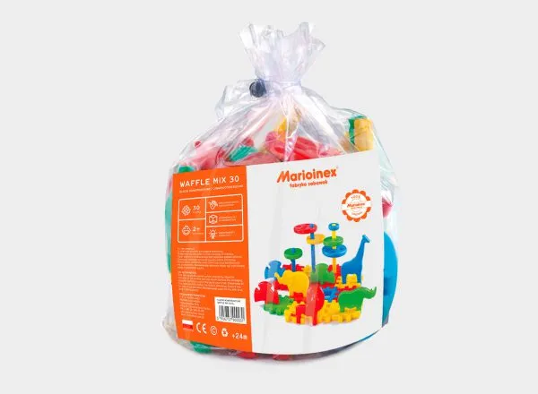 Marioinex set Mix Waffle kockica 30kom. - cover