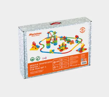 Marioinex set Waffle kockica lunapark I 246kom. - cover