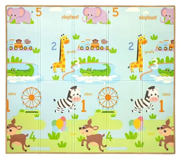 Milly Mally dvostrana pjenasta podloga za igru Savanna - cover