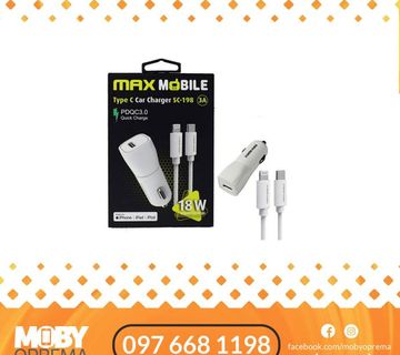 MAXMOBILE AUTO PUNJAČ PD QC 3.0 - cover