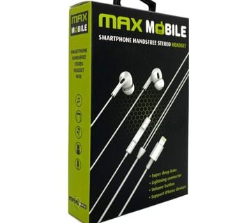 MAXMOBILE slušalice WE08 s Lightning priključkom [NOVO] - cover