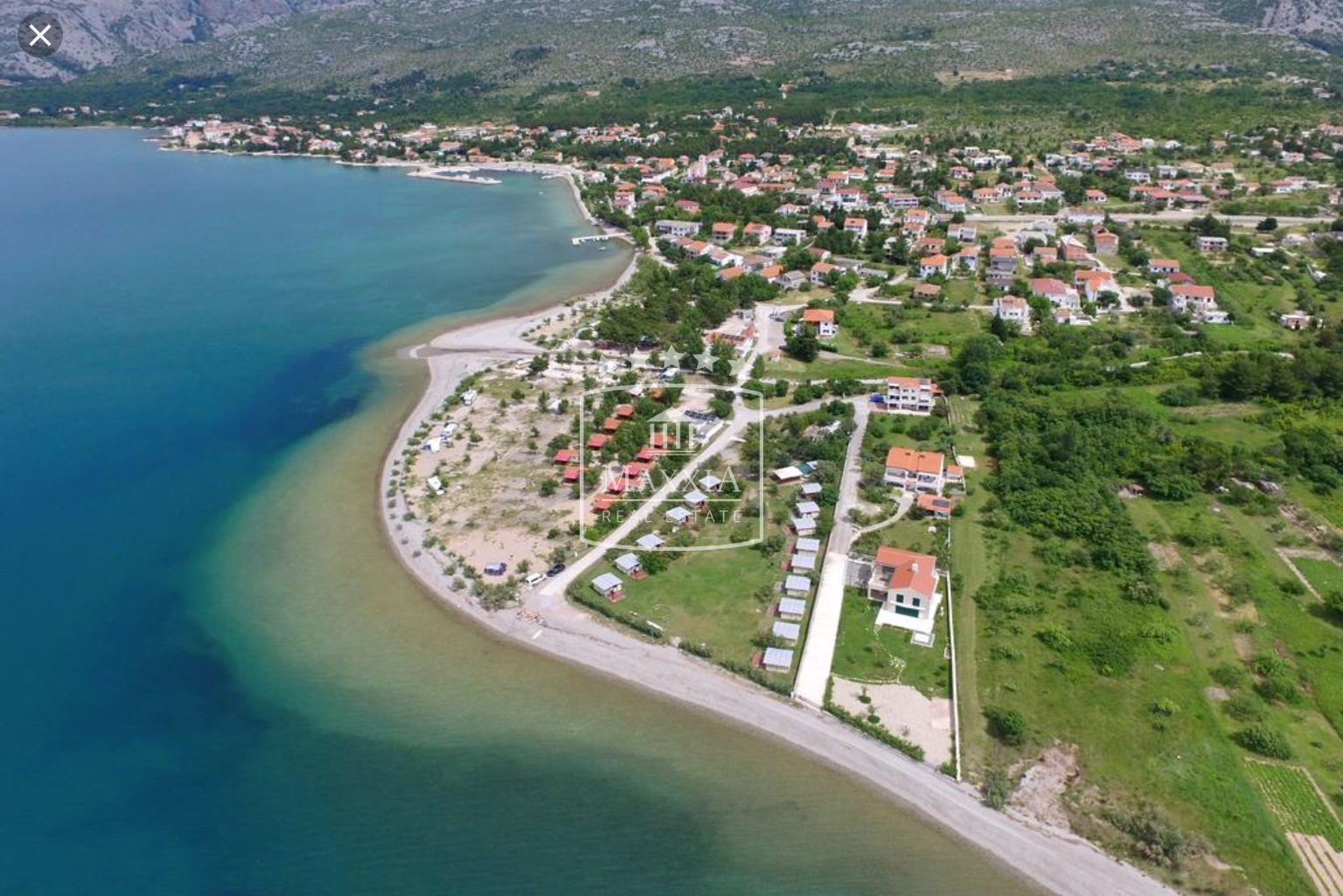 Starigrad - građevinsko zem. 1367 m2 100m od mora! 285000€ - cover