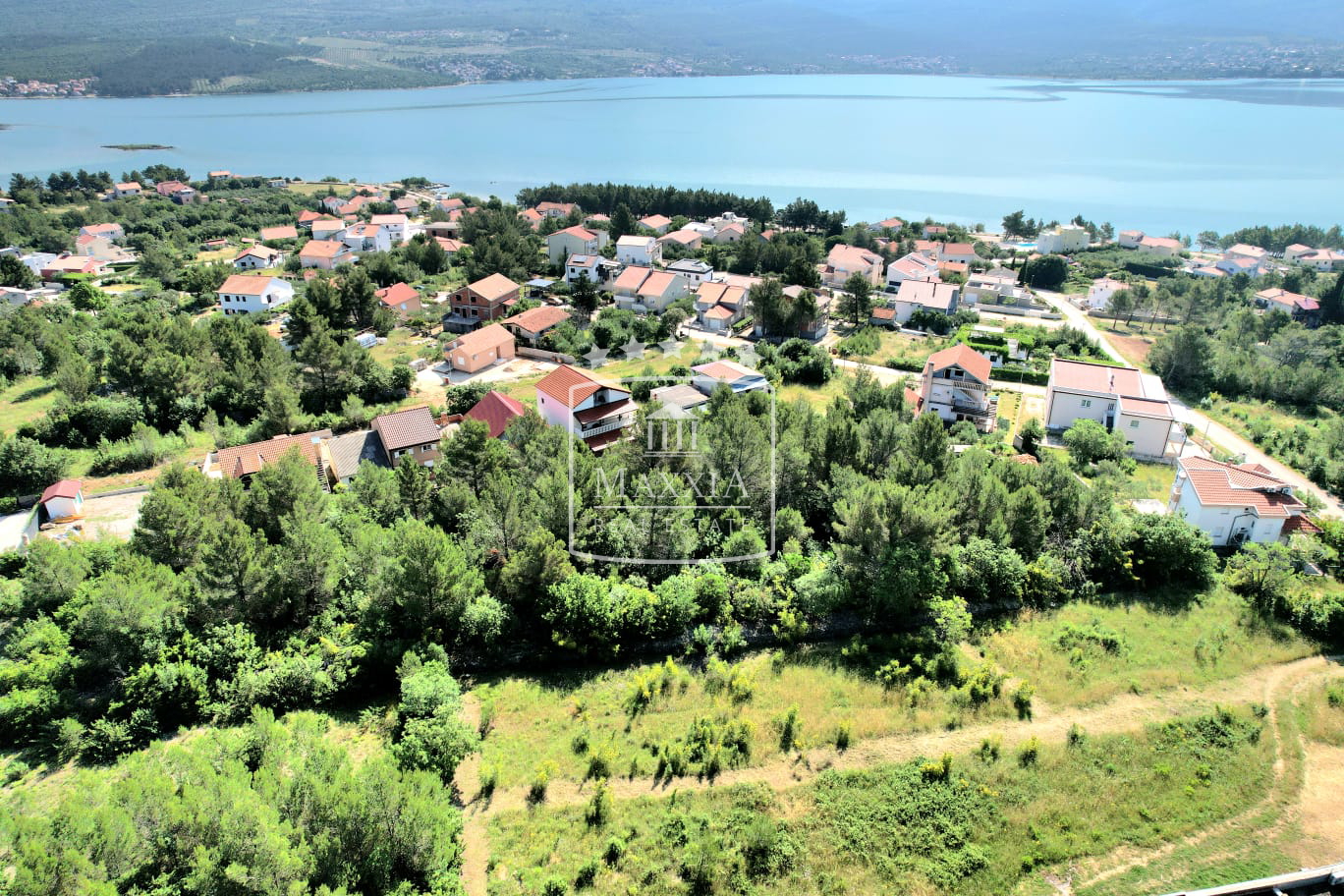 Pridraga - Građevinsko zemljište s pogledom na more! 72000€ - cover