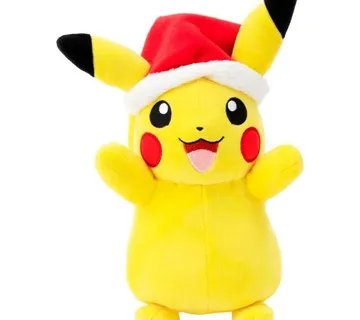 Pokemon Pikachu Božićni plišana igračka 20cm - cover