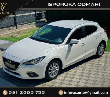 ⭐️MAZDA 3 SKYACTIV-D 2.2 PEARL WHITE⭐️ LED, BIXENON, NAVI, SERVIS✅ - cover