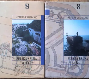 PULSKA KRUNA Knjiga 1 i 2 Attilio Krizmanić - cover