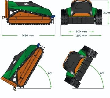 MDB F23 GREEN CLIMBER *KAWASAKI * DALJINSKO UPRAVLJANJE * SOLARI - cover