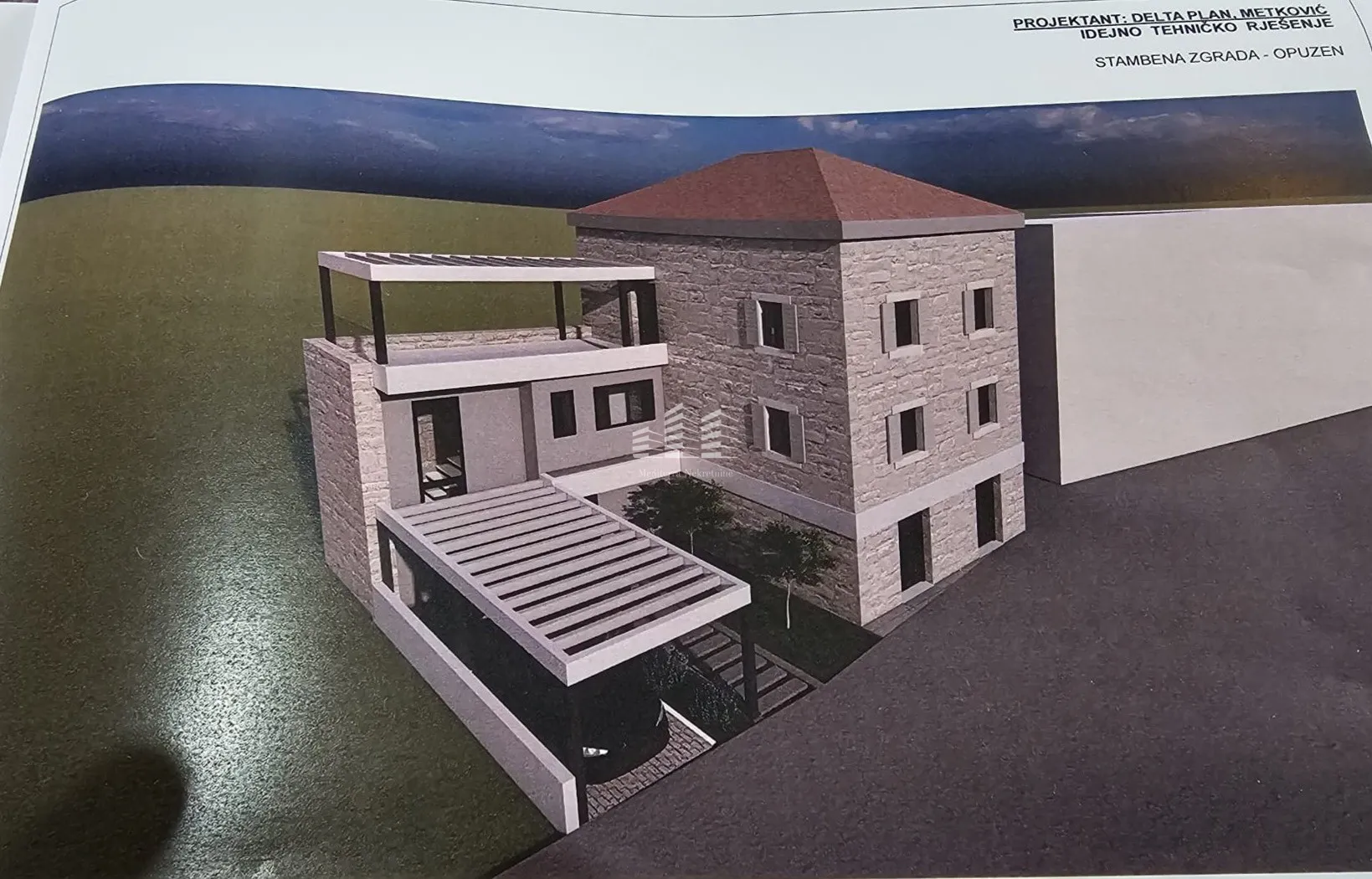 Kamena kuća u Opuzenu za renovaciju - cover