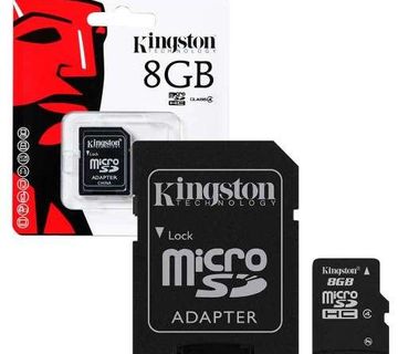 MEMORIJSKA KARTICA KINGSTON MIKRO SD 8GB CLASS 10 - cover
