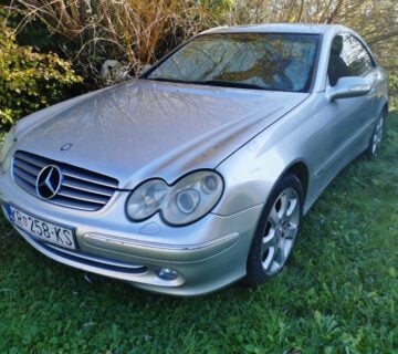 Mercedes-Benz CLK coupe 270 CDI - cover