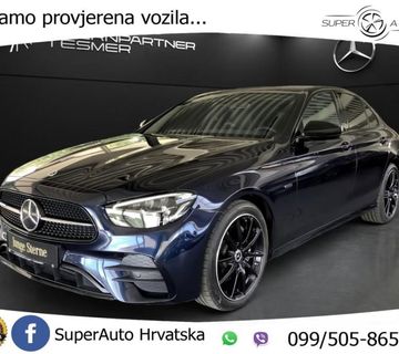 Mercedes E 220d Aut. AMG 194 KS, ACC+360+LED+GR SJED+NAVI+VIRT - cover