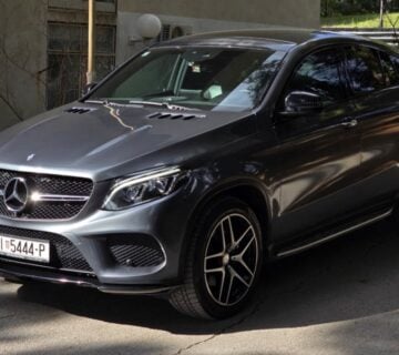 Mercedes GLE Coupe 350 d AMG line 4Matic, servisna, alu 21", panorama - cover