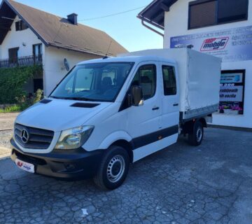 MERCEDES SPRINTER 314 CDI*52000km*KLIMA*7SJ*DUPLA KABINA*SANDUK 2700mm, 2017 god. - cover