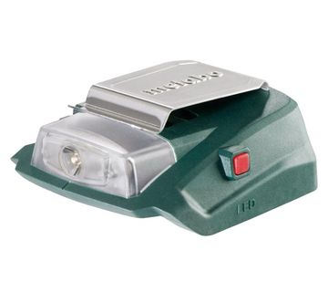 METABO ADAPTER ZA AKU BATERIJE 14,4-18 V LED+2 USB AKCIJA/ 6.00288 - cover